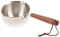 TOPPERFUN Cacerola Inoxidable Boquillas para Calentar Leche para Freír Casa