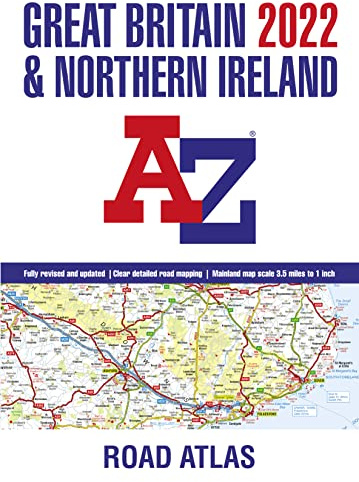 Great Britain A-Z Road Atlas 2022 (A3 Paperback)