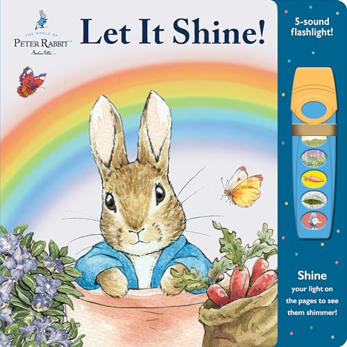 The World of Peter Rabbit – Beatrix Potter – Let it Shine! Pop-Up Board Book and Sound Flashlight Toy Set - PI Kids