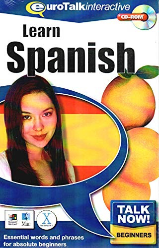 Talk Now Learn Spanish: Essential Words and Phrases for Absolute Beginners (PC/Mac)