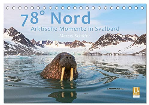 78° Nord - Arktische Momente in Svalbard (Tischkalender 2026 DIN A5 quer), CALVENDO Monatskalender: Unvergessliche Naturerlebnisse auf Svalbard (CALVENDO Natur)