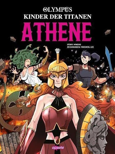 Olympus - Kinder der Titanen - Athene: Griechische Mythologie im Manhwa/Manga-Stil – spannender Comic über Athene und die Titanen für Kinder ab 9 Jahren