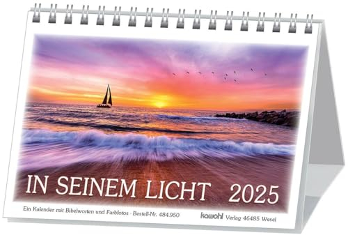 In seinem Licht 2025: Kalender mit Stimmungsbildern und Bibelworten