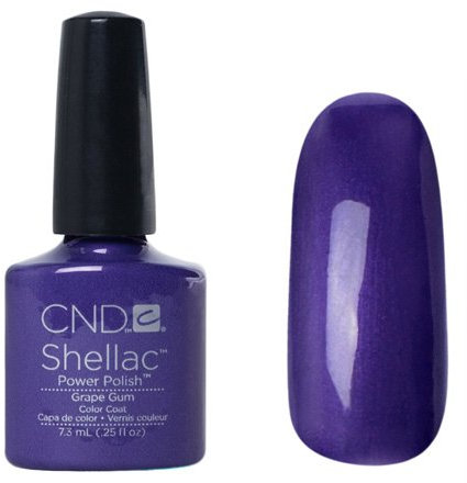 CND Shellac Nail Polish, Grape Gum