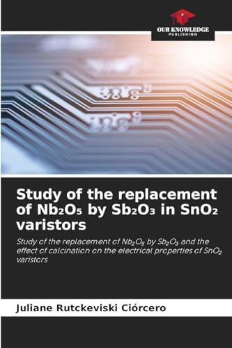 Study of the replacement of Nb¿O¿ by Sb¿O¿ in SnO¿ varistors: Study of the replacement of Nb¿O¿ by Sb¿O¿ and the effect of calcination on the electrical properties of SnO¿ varistors