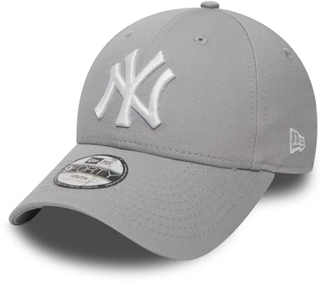 New Era New York Yankees MLB League Gray 9Forty Adjustable Youth Cap - Youth