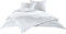 Bettwaesche-mit-Stil Mako Satin Damast Bettwäsche Waves weiß (240 cm x 220 cm + 2X 80x80cm Kissen)