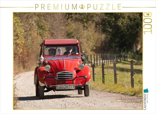 CALVENDO Puzzle 2CV 6 Club Bj.86 1.Hand | 1000 Teile Lege-Größe 64 x 48 cm Foto-Puzzle für glückliche Stunden