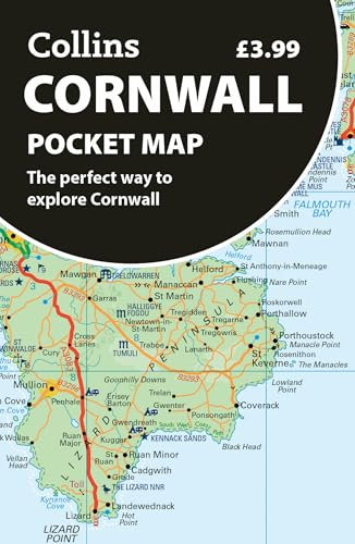 Cornwall Pocket Map: The perfect way to explore Cornwall