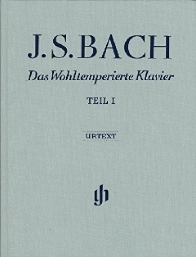 Das Wohltemperierte Klavier, mit Fingersätzen, Tl.1 BWV 846-869