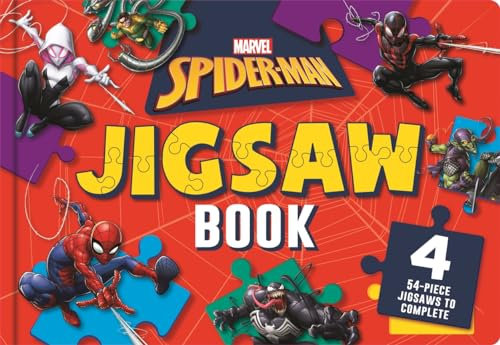 Marvel Spider-Man: Jigsaw Book (4 54-piece jigsaws to complete!)