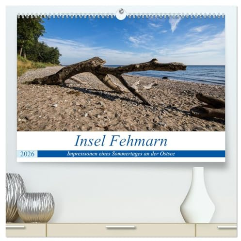 Insel Fehmarn - Impressionen eines Sommertages an der Ostsee (hochwertiger Premium Wandkalender 2026 DIN A2 quer), Kunstdruck in Hochglanz: Fotos der ... vom Strand bis zur Mole (CALVENDO Natur)