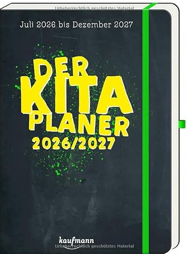 Der Kita-Planer 2026 / 2027: Juli 2026 bis Dezember 2027 (Kalender / Planer für Kindergarten und Kita)