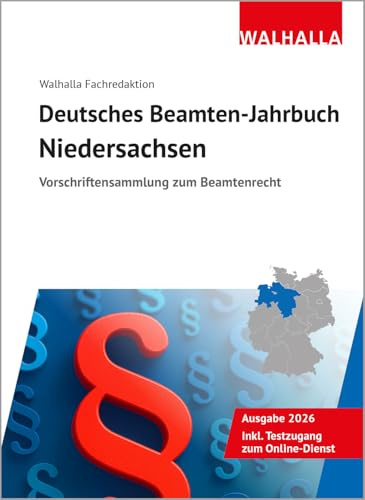 Deutsches Beamten-Jahrbuch Niedersachsen 2026: Vorschriftensammlung zum Beamtenrecht | Vorschriftensammlung zum Beamtenrecht