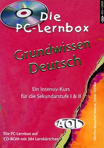 Grundwissen Deutsch, 1 CD-ROMEin Intensivkurs für die Sekundarstufe I & II. Für Windows 95/98 oder 2000. CD-ROM m. 384 Lernkärtchen