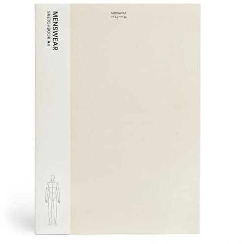 Fashionary Menswear Sketchbook A4 (Fashionary International Limited)