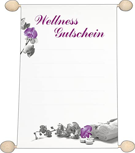 RNKVERLAG 2871 - Gutschein Idee & Stil „Wellness Gutschein“, DIN A5, 1 Stück