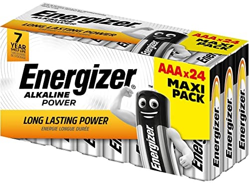 Batterie AAA Energizer Alkaline Power, confezione da 24