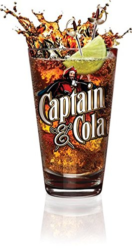 Captain Morgan Cola Verre 33 cl Verre à long drink