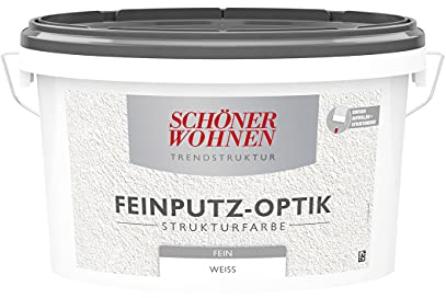Feinputz-Optik Strukturfarbe fein 16 kg Schöner Wohnen