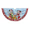Kurt Adler DN7166 - Falda de árbol de satén con Estampado de Mickey y Minnie de 48 Pulgadas, Multicolor