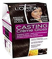 L'Oréal Paris Casting Creme Gloss Ton-in-Tönung für Haar – ohne Ammoniak – Dunkelbraun (300)