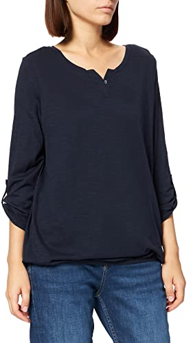 Cecil Damen 313172 Fenja T Shirt, Blau (Deep Blue), M EU