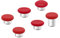 Joystick - Impugnatura in metallo 6 in 1 per controller Elite Series 2 Xbox One, colore: Rosso