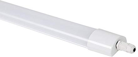 NCC-Licht LED Unterbauleuchte Limea Mini Weiß 150cm IP65 45W 5400lm Neutralweiß 4000K 120°
