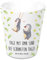 Mr. & Mrs. Panda Blumentopf Pinguin Oma schaukeln - Geschenk, Mama, Kräutertopf, Omi, Familie, Lieblingsoma, Übertopf, Opa, Pflanztopf, Großmutter,