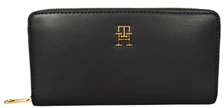 Tommy Hilfiger Damen Iconic Tommy GP Wallet KEYFOB 1 AW0AW14004 Geschenkpackungen, Blau (Space Blue)