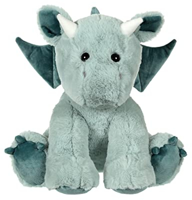 GIPSY TOYS - Dragon Floppy 30 cm grün - Kuscheltier für Kinder - In 3 Farben erhältlich - 071537 