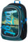 Baagl Schulrucksack für Jungen, Schulranzen für Kinder mit ergonomisch geformter Rücken, Brustgurt und reflektierende Elemente (Football Player)