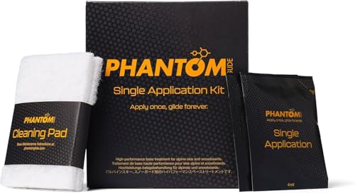 DPS Phantom Glide Ski Wachs Ersatz – Dauerhafte Belagpflege für Ski & Snowboard | Fluorfrei, Umweltfreundlich & Nachhaltig | Permanent Ski Wax Alternative