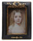 SYLVIA'S SHOP 6,3 x 8,9 cm kleiner Vintage-Bilderrahmen, Mini-Bilderrahmen, antiker verzierter Fotorahmen, für Tischplatte und Wanddekoration, Retro-Heimdekoration, altmodische Fotogalerie-Kunst,