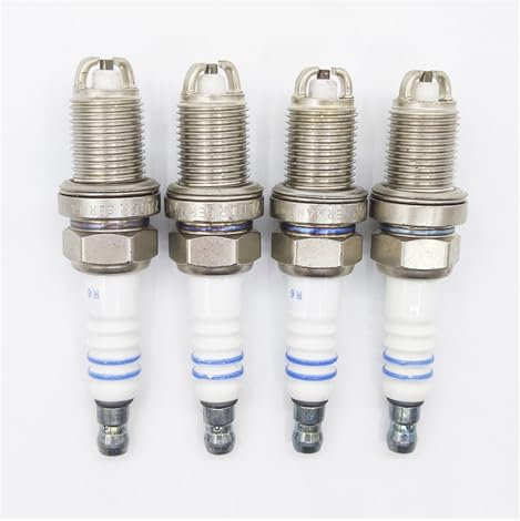 Automotive Performance Zündkerzen Zündsystem 4 PCS 0241235751 F7LDCR Normale Zündkerzen für E36 E39 M43 M50 M52 M52 Z3 318i 320i 12129064619 Autoteile Zündkerzen