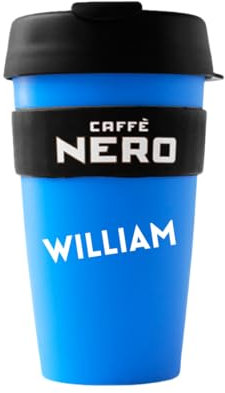 Personalised Cafe Nero Cup, 16oz Grande, Recycled Plastic