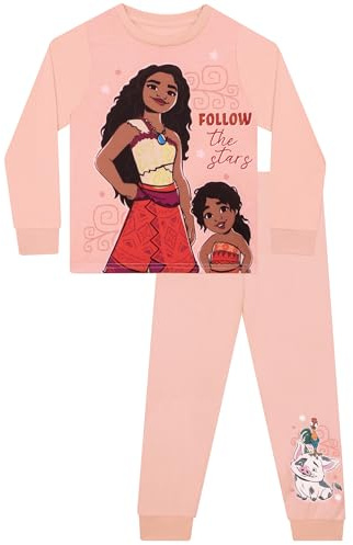 Disney Moana Schlafanzüge Für Mädchen | Schlafanzug Kinder Mädchen | Moana 2 Kinder Schlafanzug