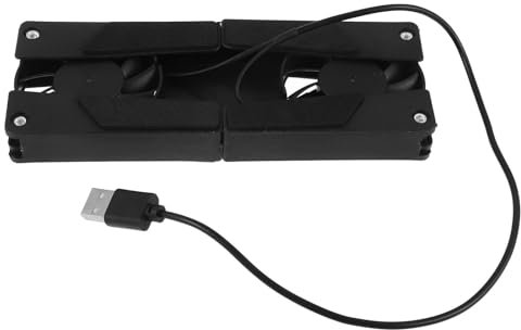 jojofuny Supporto Ventilato Per Laptop Stand Di Raffreddamento Portatile Con Design Ergonomico e Interfaccia Usb Per Notebook Dissipazione Efficiente Del Calore Per Uso Domestico e Ufficio