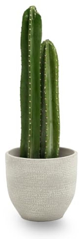 Maia Shop Plantas Artificiales Decorativas - Cactus Aritificial 70 cm, Plantas Artificiales Realistas, Decoración Hogar, Decoración Interior y Exterior