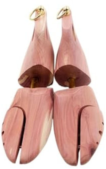 JTKSSCS Hormas para Zapatos Botas Cortas Rojas Ajustables de un Solo Tubo for Hombres y Mujeres, árbol de Zapatos de Madera(EUR37-38)