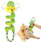 QXCFTW Dog Toys,Dog Rope Toys with & Squeaker,Can Be Pulled UP 66cm,Normal 40cm,Interactive Tug of War Pull Toy for Puppy Boredom, Soft Durable Rope for Small, Medium & Large Dogs