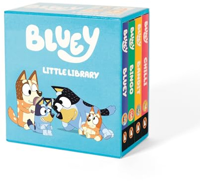 Bluey: Little Library 4-Book Box Set: Bluey / Bingo / Bandit / Chilli