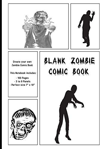Blank Zombie Comic Book: Create your own Zombie Comic Book