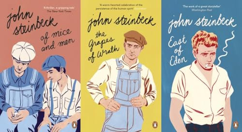 Mr John Steinbeck Collection 3 Books Set (The Grapes of Wrath, East of Eden, Of Mice and Men)