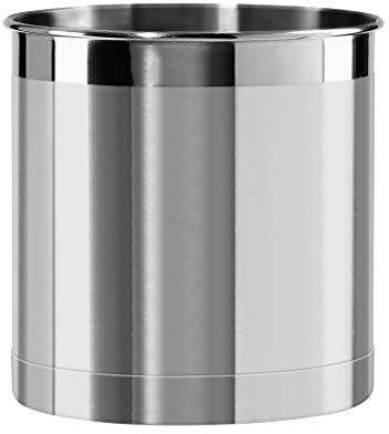 OGGI Pot à ustensiles en acier inoxydable - 17,8 cm - Jumbo