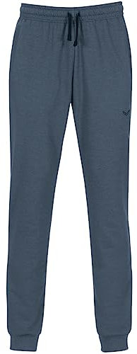 Trigema Damen 575096 Sporthose, Blau (Jeans-Melange 643), 36 (Herstellergröße: S)