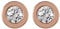 Radley Fountain Road 925 Sterling Silver 18ct Rose Gold Plated Stud Earrings RYJ1000
