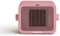CREATE/WARM BOX/Calefactor Cerámico Rosa Pastel/Calefactor Portátil, Termostato Regulable, 2 Modos de Potencia, Calefactor de Aire Caliente PTC, Protección del Sobrecalentamiento, 1500W