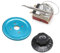 Ocobudbxw 250V 16A Termoregolatore 30-110 Celsius Termostato Manopola Capillare Interruttore